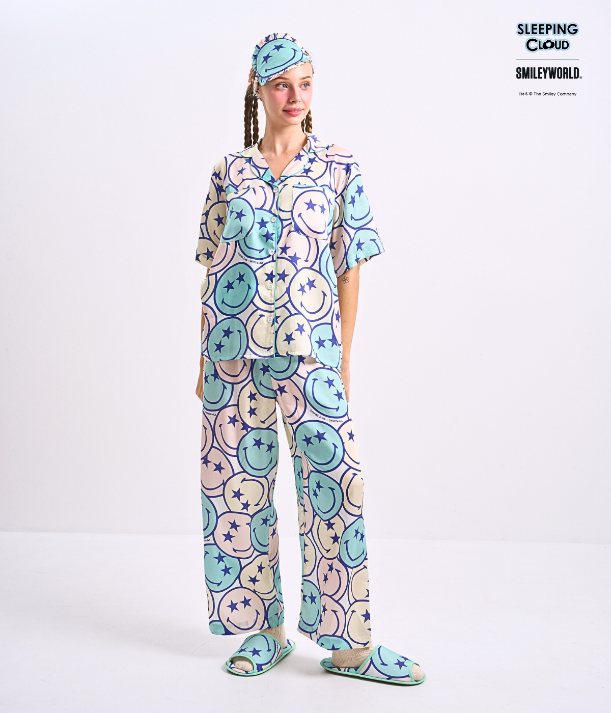 44 Candy Collection Short sleeves + Pants : Green - Image 1