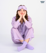 Make Up Your Day ONE STRIPE Long sleeves + Pants : Purple