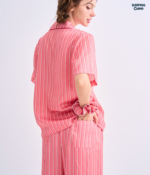 Make Up Your Day ONE STRIPE Short sleeves + Pants : Red - Image 6