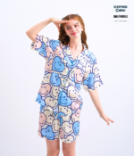 Candy Collection Short sleeves + Shorts : Blue - Image 4