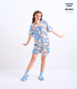Candy Collection Short sleeves + Shorts : Blue - Image 3