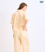 Make Up Your Day ONE STRIPE Short sleeves + Pants : Yellow - Image 4