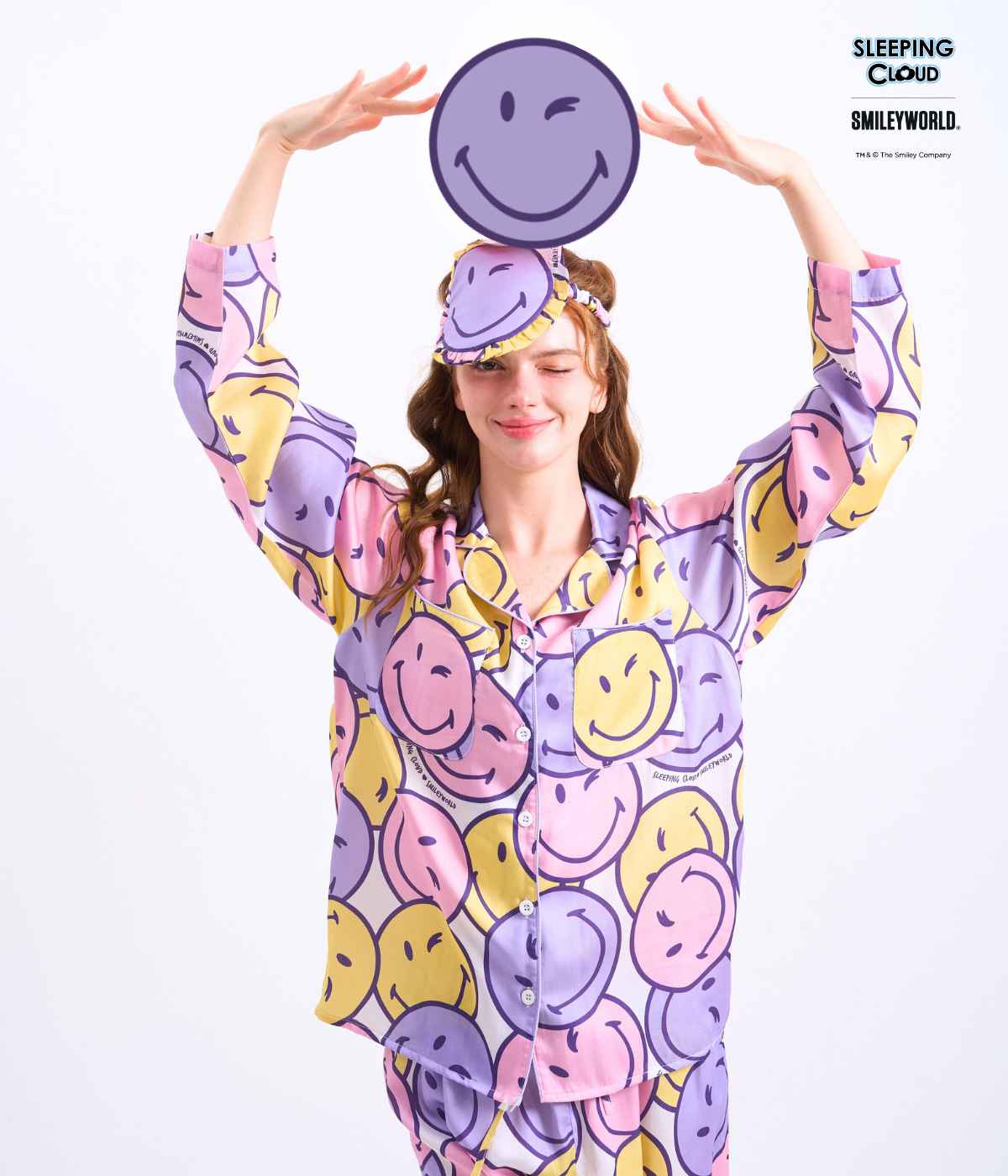92 Candy Collection Long sleeves + Pants : Purple - Image 1