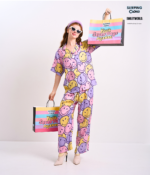 Candy Collection Short sleeves + Pants : Purple
