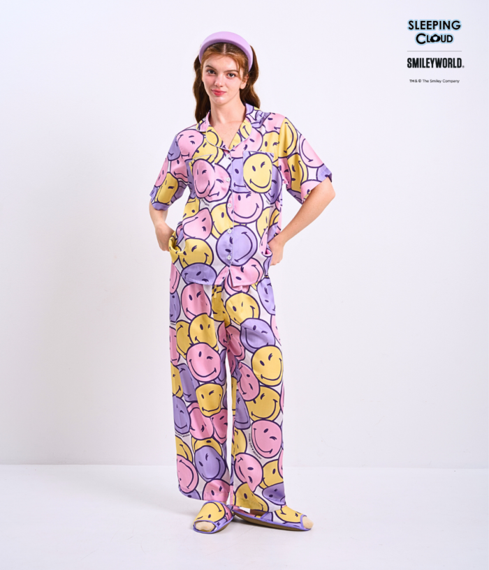 Candy Collection Short sleeves + Pants : Purple - Image 4