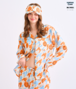 Shinori Collection Long sleeves + Pants : Orange - Image 5