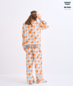 Shinori Collection Long sleeves + Pants : Orange - Image 4