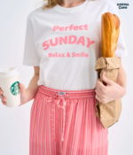 T-Shirt + Pants set, One stripe : Sunday - Image 2