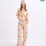 Shinori Collection Long sleeves + Pants : Orange