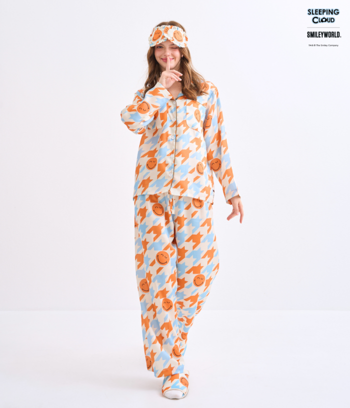 Shinori Collection Long sleeves + Pants : Orange - Image 3