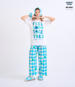 T-Shirt + Pants set, Shinori : Green - Image 6