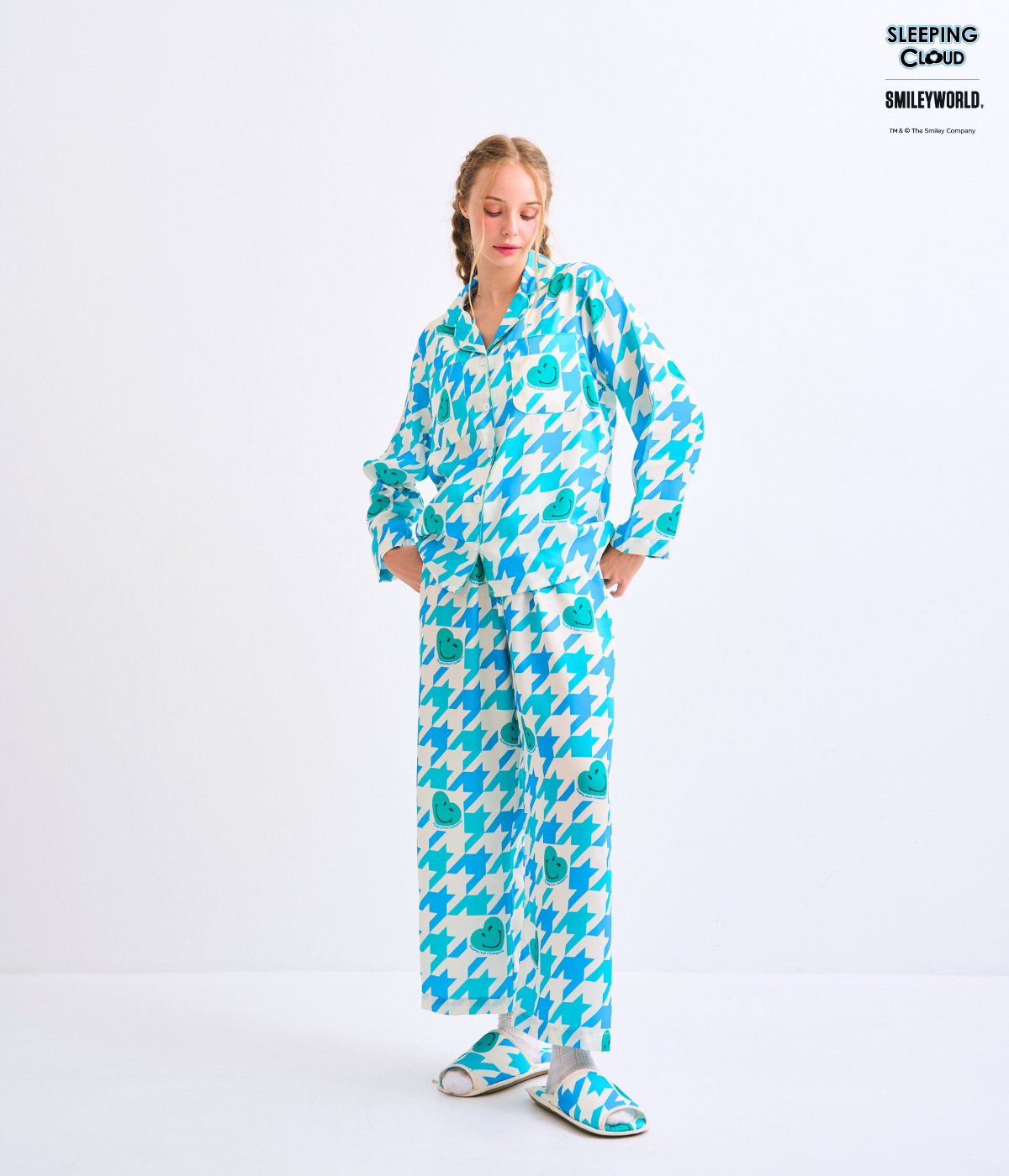 134 Shinori Collection Long sleeves + Pants : Green - Image 1