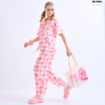 Shinori Collection Short sleeves + Pants : Pink