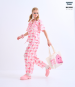 Shinori Collection Short sleeves + Pants : Pink