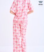 Shinori Collection Short sleeves + Pants : Pink - Image 3