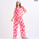 Shinori Collection Short sleeves + Pants : Red