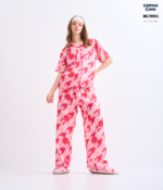 Shinori Collection Short sleeves + Pants : Red