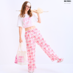 T-Shirt + Pants set, Shinori : Pink
