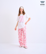 T-Shirt + Pants set, Shinori : Pink - Image 3