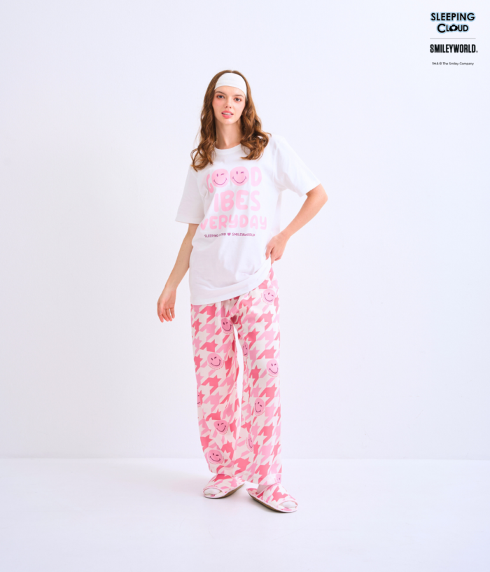 T-Shirt + Pants set, Shinori : Pink - Image 3