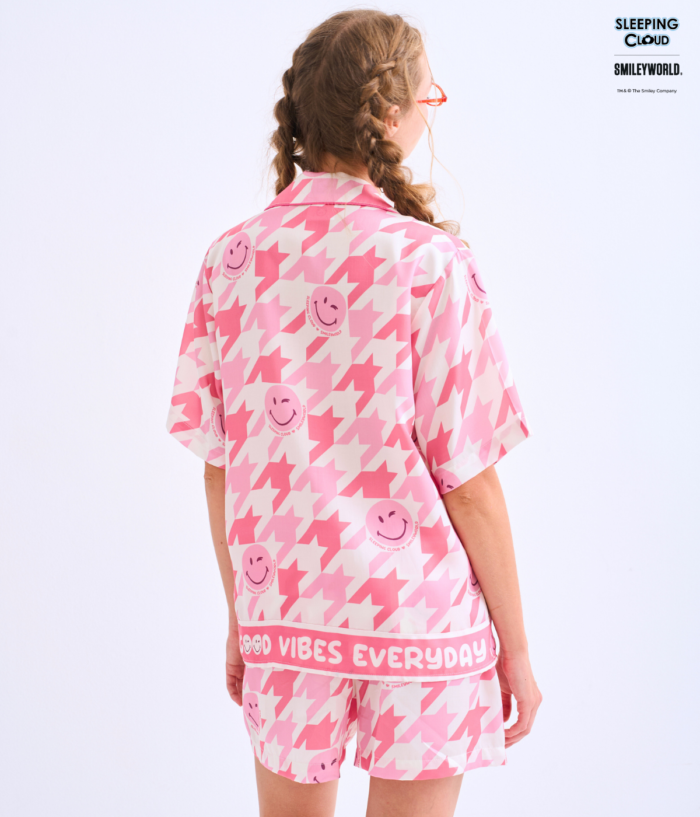Shinori Collection Short sleeves + Shorts : Pink - Image 3