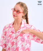 Shinori Collection Short sleeves + Shorts : Pink - Image 2
