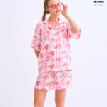 Shinori Collection Short sleeves + Shorts : Pink