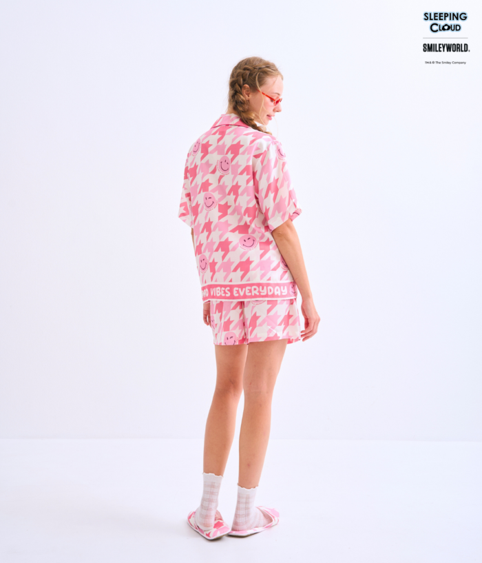 Shinori Collection Short sleeves + Shorts : Pink - Image 5