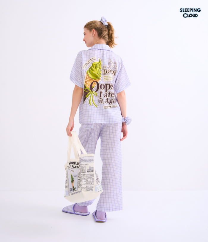 More Sweet Please, Short sleeves + Pants : Ice cream - Image 5