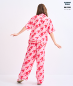 Shinori Collection Short sleeves + Pants : Red - Image 6