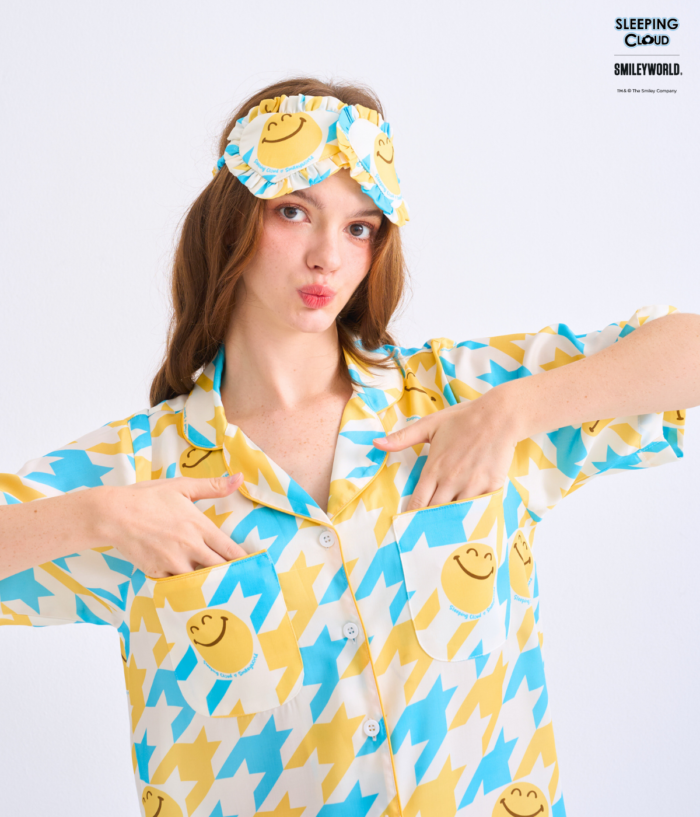 Shinori Collection Short sleeves + Shorts : Yellow - Image 2