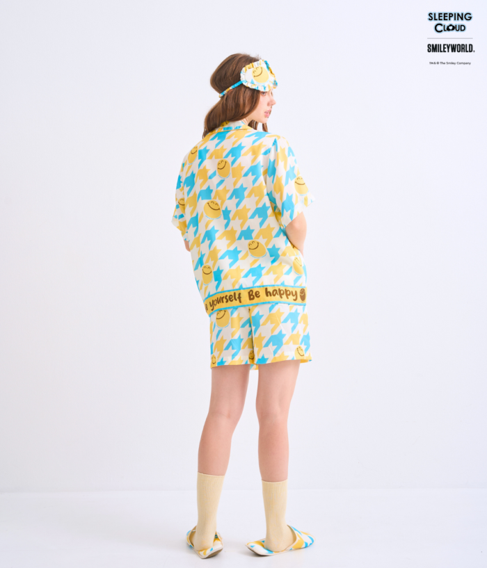 Shinori Collection Short sleeves + Shorts : Yellow - Image 4