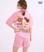 More Sweet Please, Short sleeves + Shorts : Sundae - Image 2