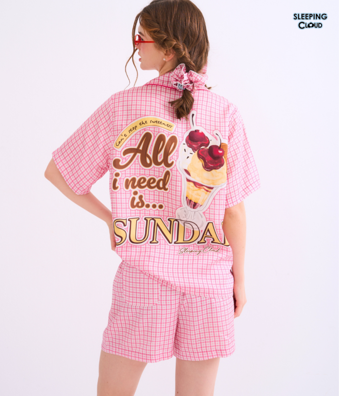More Sweet Please, Short sleeves + Shorts : Sundae - Image 2