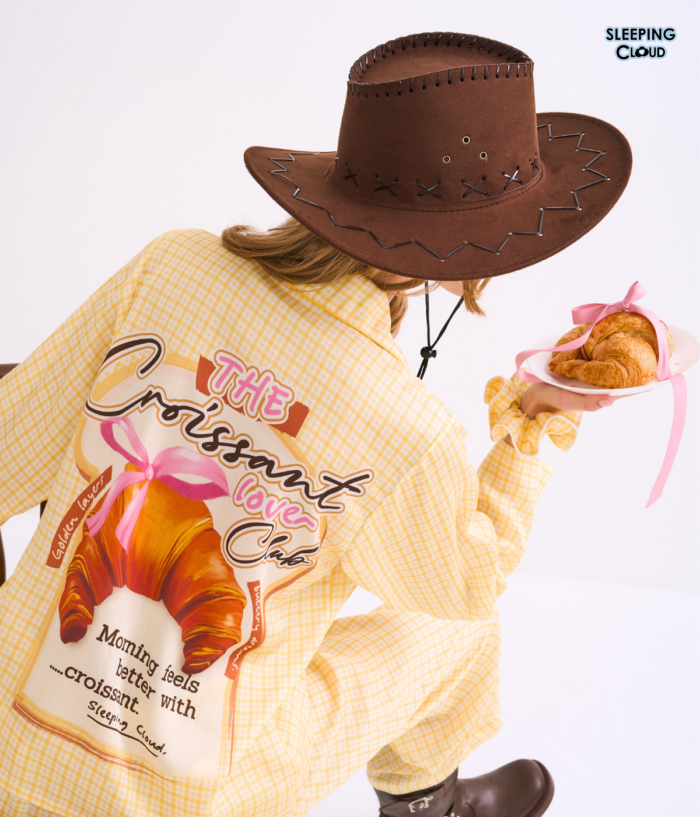 More Sweet Please, Long sleeves + Pants : Croissant - Image 2