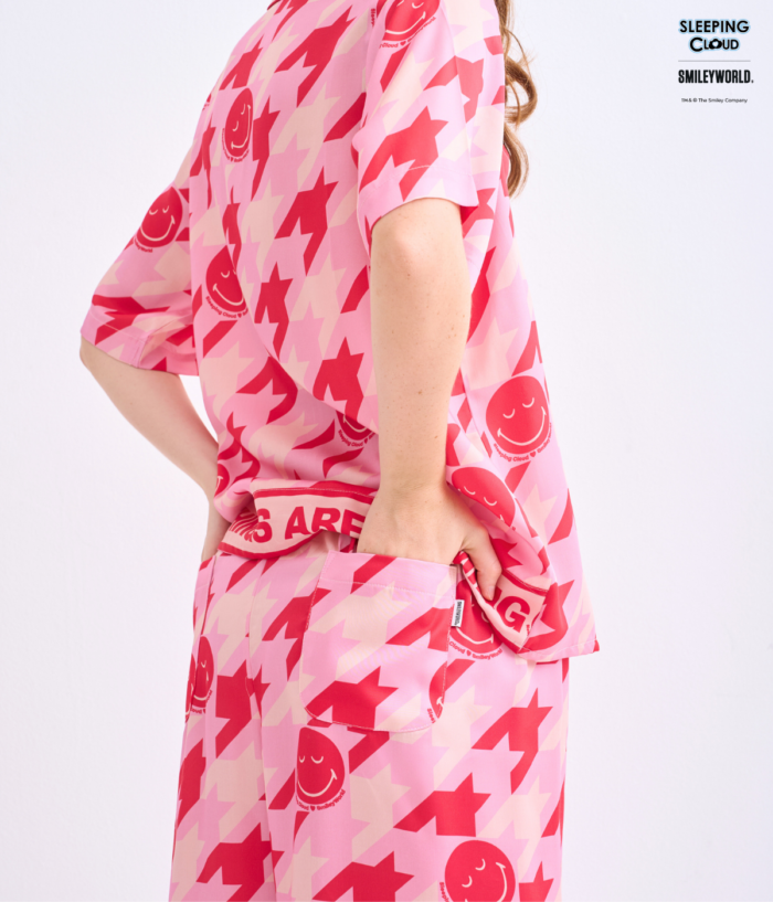 Shinori Collection Short sleeves + Pants : Red - Image 5