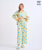 Shinori Collection Long sleeves + Pants : Yellow - Image 5