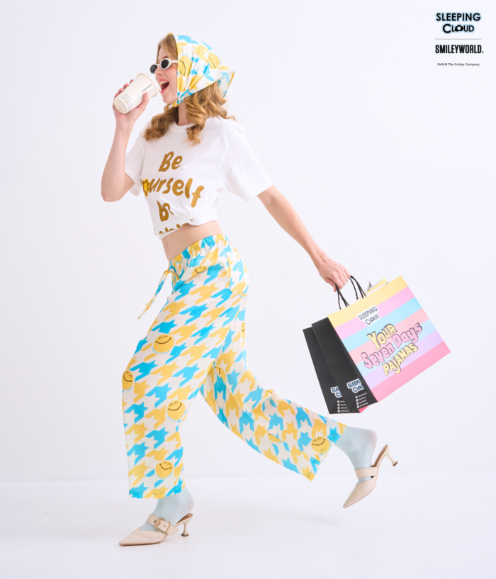 T-Shirt + Pants set, Shinori : Yellow - Image 2