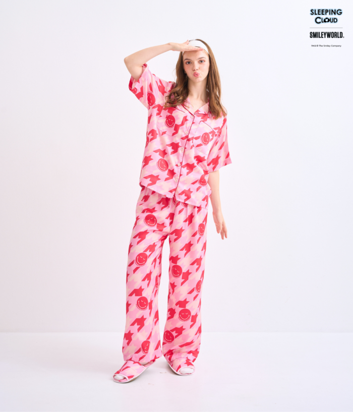 Shinori Collection Short sleeves + Pants : Red - Image 4