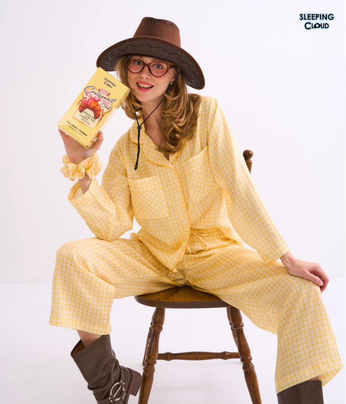 More Sweet Please, Long sleeves + Pants : Croissant - Image 4