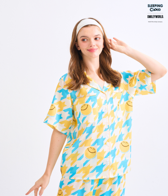 Shinori Collection Short sleeves + Pants : Yellow - Image 3