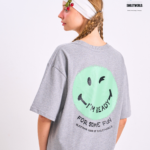 Braless T-Shirt set, Gray T-Shirt + Pants : Green