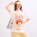 T-Shirt + Pants set, More Sweets : Croissant