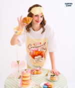 T-Shirt + Pants set, More Sweets : Croissant - Image 5