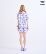 Shinori Collection Short sleeves + Shorts : Purple - Image 5