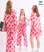 T-Shirt + Pants set, Shinori : Red - Image 3