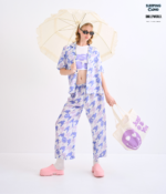 T-Shirt + Pants set, Shinori : Purple