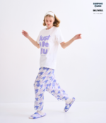 T-Shirt + Pants set, Shinori : Purple - Image 4