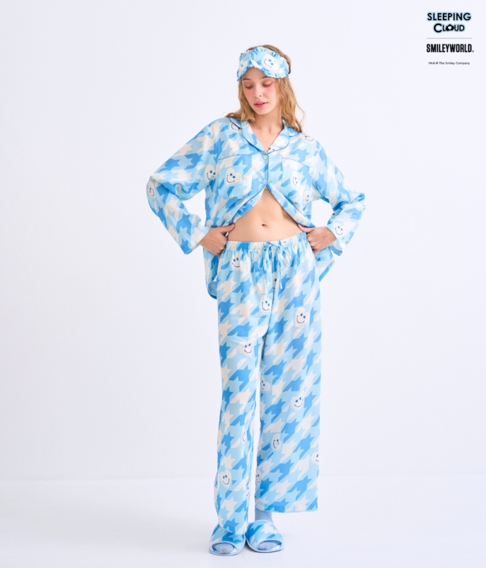 Shinori Collection Long sleeves + Pants : Blue - Image 3