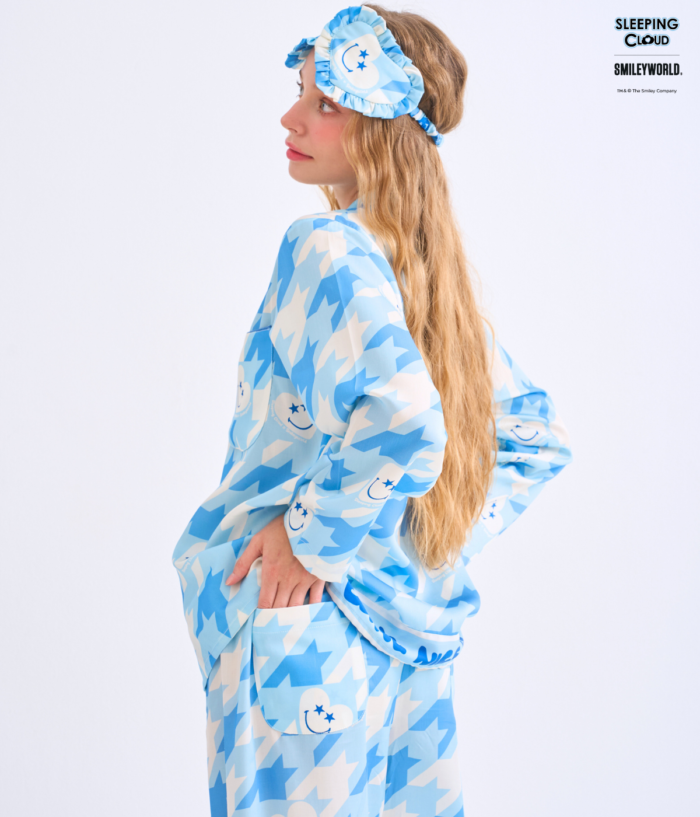 Shinori Collection Long sleeves + Pants : Blue - Image 2